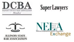 DCBA DuPage County Bar Association Member | Super Lawyers | Illinois State Bar Association | NELA Exchange